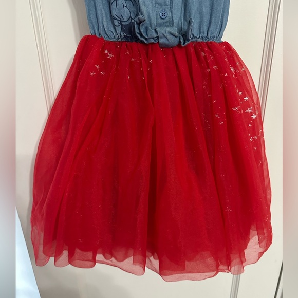 Disney Minnie Mouse Denim Dress - Picture 3 of 5